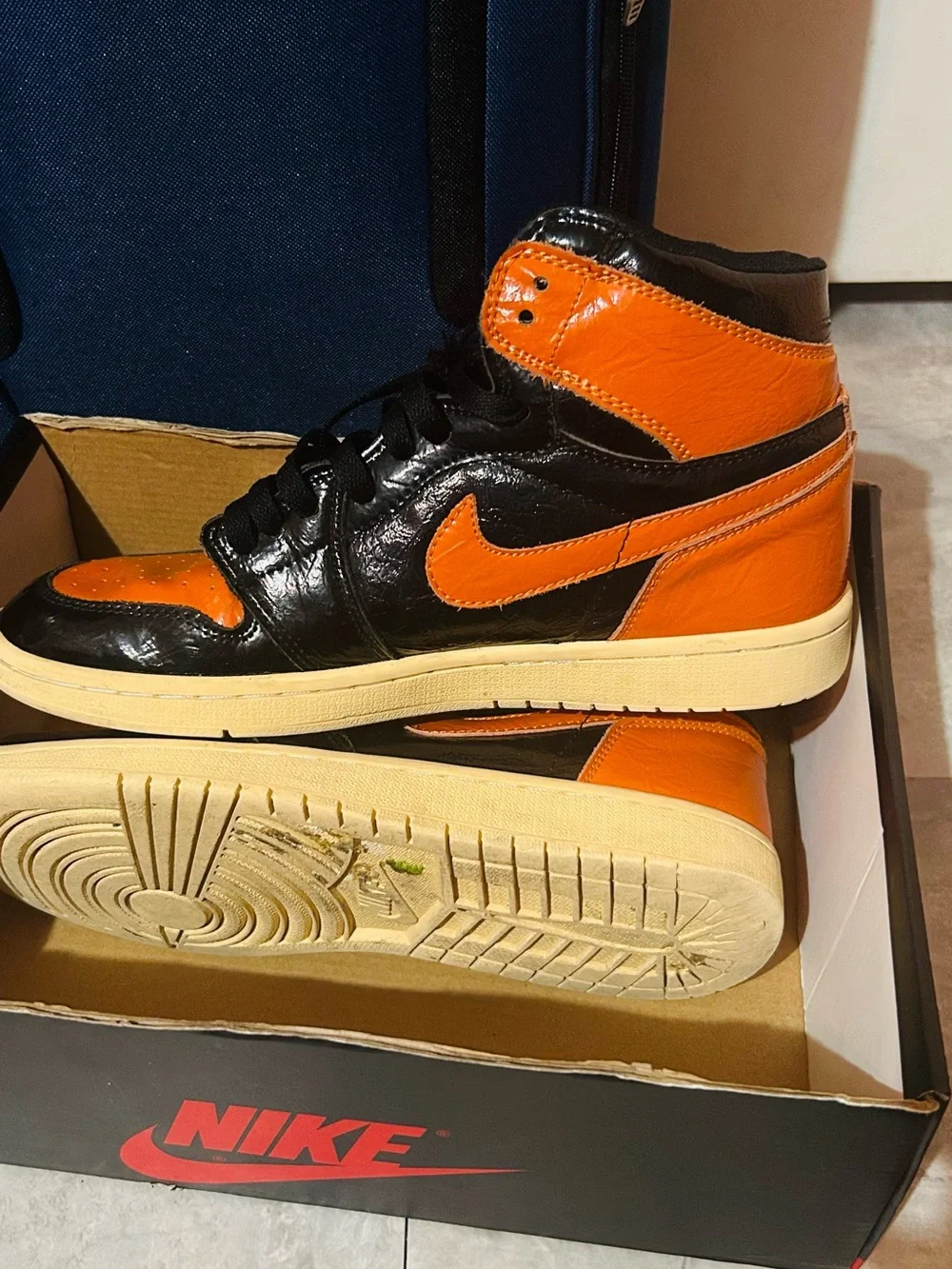 Jordan shattered backboards